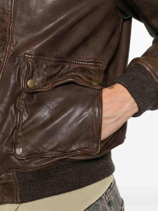 26FW 더 재키 레더스 가죽 자켓 OTTAVIANOJ31 BROWN - THE JACKIE LEATHERS