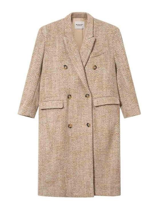 26FW 이자벨마랑에뚜왈 미디 스커트 MA0566FAD3E02E90BE BEIGE