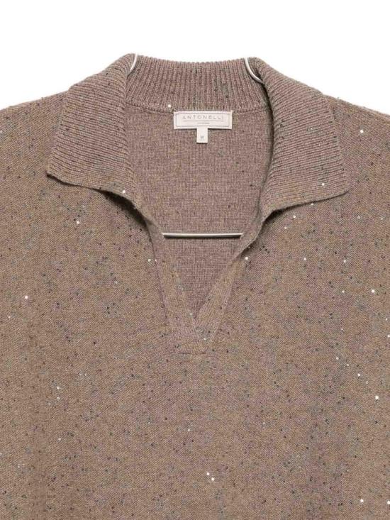 26FW 안토넬리 피렌체 탑 NORMANDIA41846R0172520204 BEIGE - ANTONELLI FIRENZE