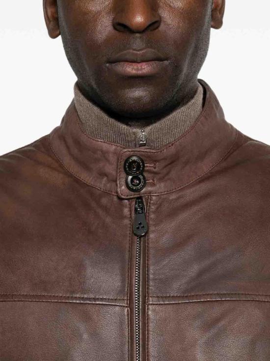 26FW 페트레이 가죽 자켓 PEU563299012331194 BROWN - PEUTEREY