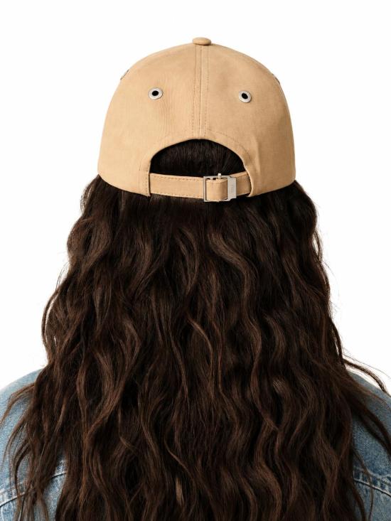 26FW 아미 코튼 ADC 자수 볼캡 UCP265AW0041 A184 BEIGE MASTIC - AMI