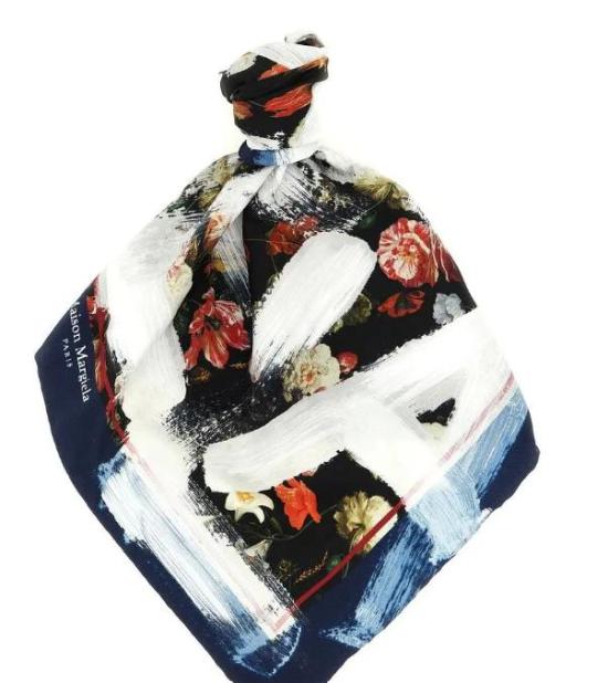 26FW 마르지엘라 머플러/스카프 S51TF0052M36053 900S BLACK PRINT