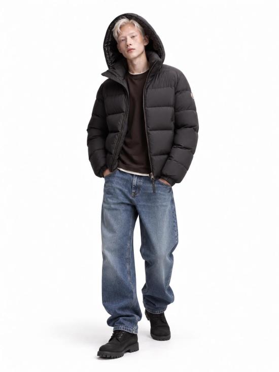 26FW 몽클레어 오르벨 후드 미디 다운 재킷 L20911A00222597YW 999 BLACK - MONCLER