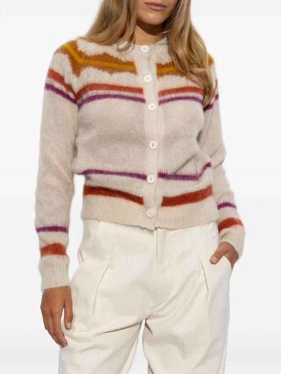 26FW 이자벨마랑에뚜왈 가디건 CA0182FAD3L06E23EC GREY - ISABEL MARANT ETOILE