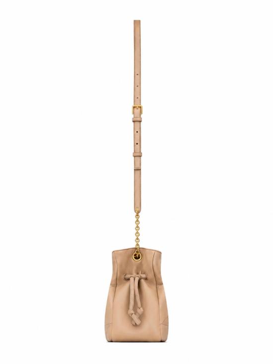 26FW 생로랑 제이미 숄더 파우치 램스킨 862712AAB32 9295 CLEAR BEIGE - SAINT LAURENT