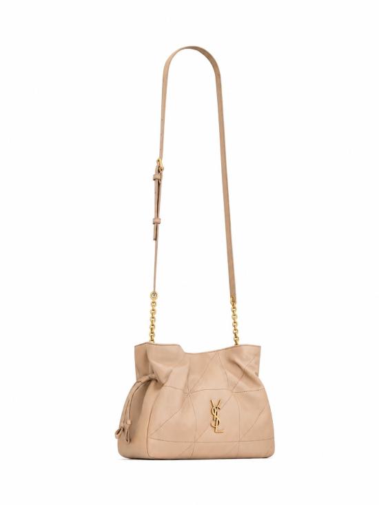26FW 생로랑 제이미 숄더 파우치 램스킨 862712AAB32 9295 CLEAR BEIGE - SAINT LAURENT