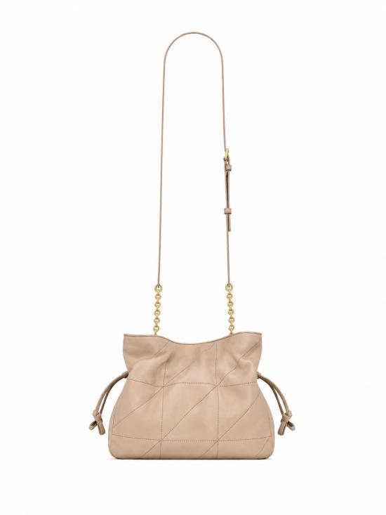 26FW 생로랑 제이미 숄더 파우치 램스킨 862712AAB32 9295 CLEAR BEIGE - SAINT LAURENT