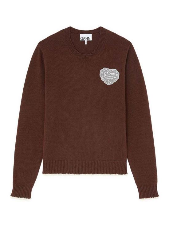 26FW 가니 탑 A1150004979 BROWN