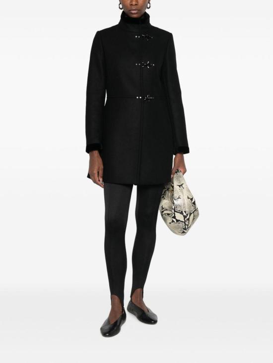 26FW 페이 미디 스커트 NAW50534000YM2B999 BLACK - FAY