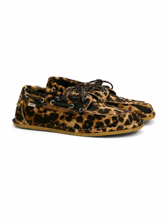 26FW 아미 스니커즈 USV830AL0218 A328 SABLE MARRON CHOCOLAT - AMI