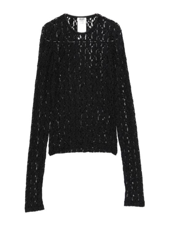 26FW 리우조 반팔 티셔츠 WF6143J397522222 BLACK
