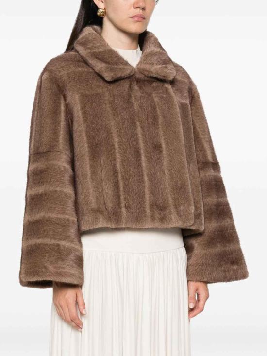 26FW 발렌티니 1972 무스탕 4116ECOVINTAGEMINKPTL BROWN - VALENTINI 1972