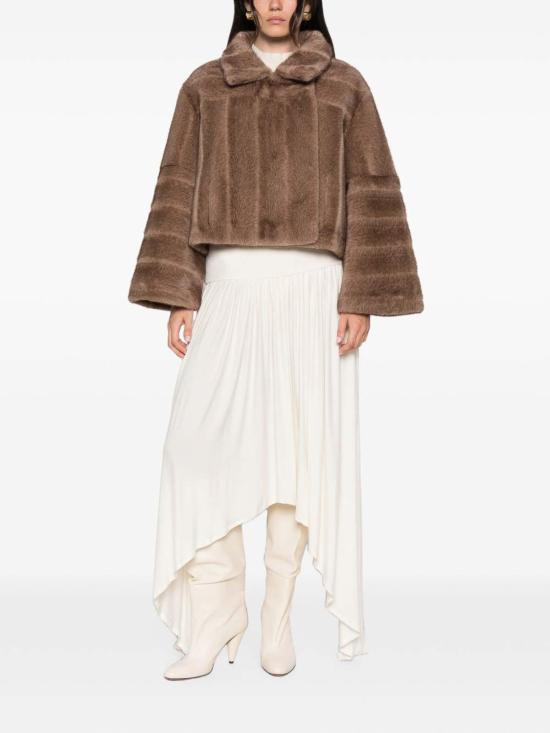 26FW 발렌티니 1972 무스탕 4116ECOVINTAGEMINKPTL BROWN - VALENTINI 1972