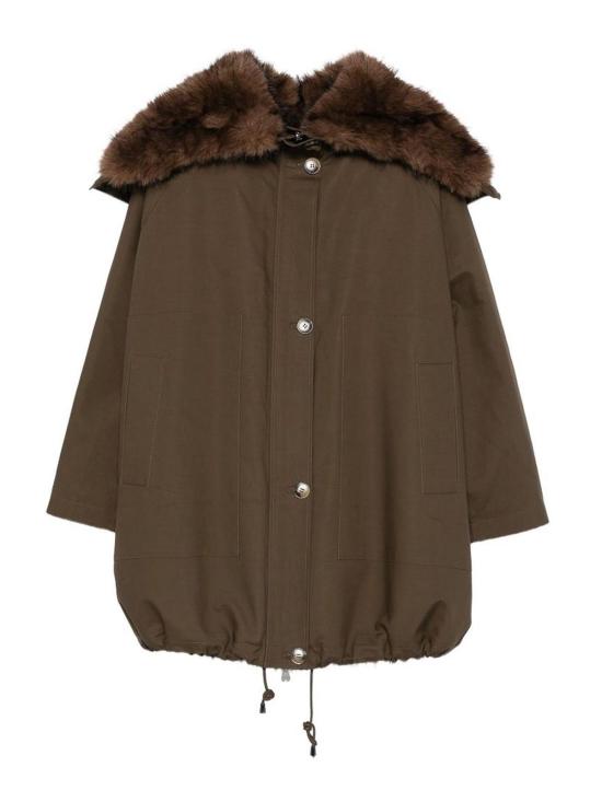 26FW 발렌티니 1972 패딩 K6102REVECOFURGRE GREEN