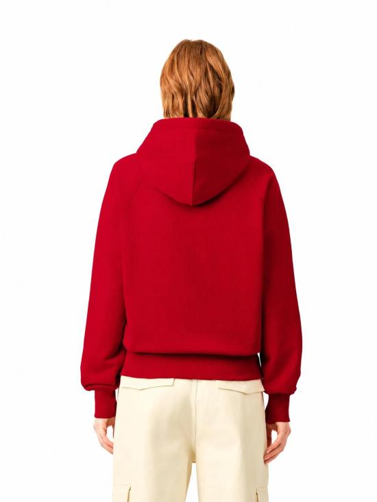 26FW 아미 탑 USW803JE0273 A202 ROUGE RUBIS IVOIRE - AMI