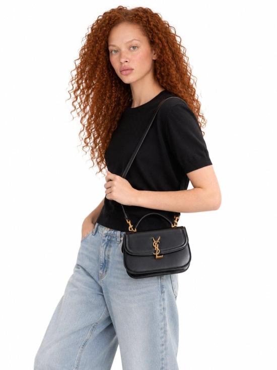 26FW 생로랑 토트백 A002L60SX0W 1000 NERO - SAINT LAURENT