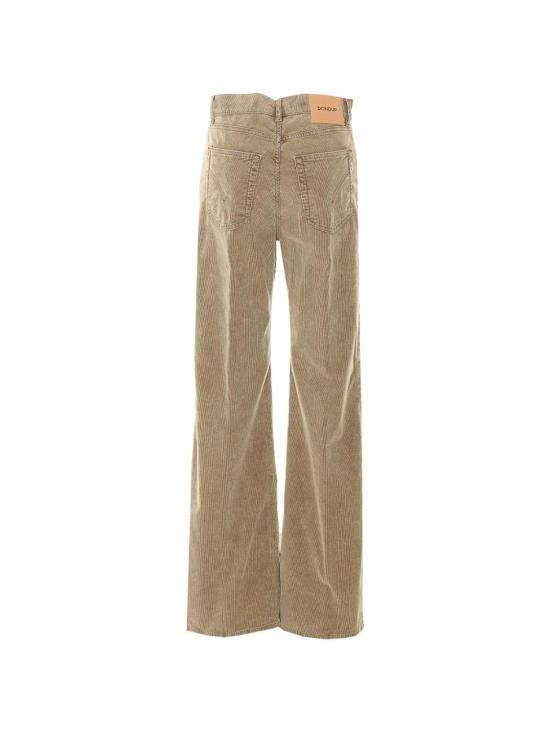 26FW 돈답 플레어 팬츠 DP619VS0028YNA8DD621 BEIGE - DONDUP