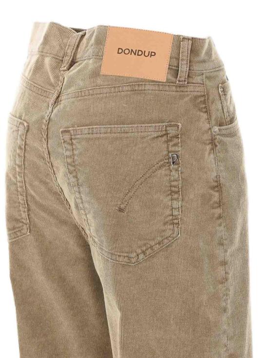 26FW 돈답 플레어 팬츠 DP619VS0028YNA8DD621 BEIGE - DONDUP