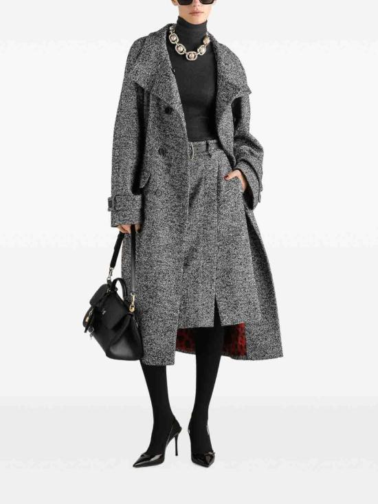 26FW 돌체앤가바나 미디 스커트 F0W6VTFMZAKS8030 GREY - DOLCE & GABBANA