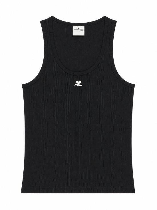 26FW 쿠레쥬 탑 326JDE167JS0194 9999 BLACK