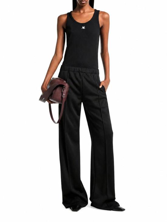 26FW 쿠레쥬 탑 326JDE167JS0194 9999 BLACK - COURREGES