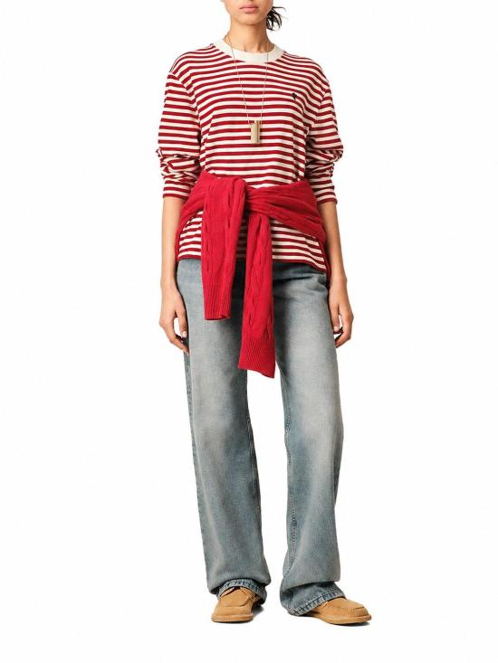 26FW 아미 탑 UTS414JE0241 A202 ROUGE RUBIS IVOIRE - AMI