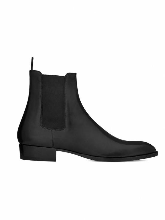 26FW 생로랑 부츠 8178561YL00 1000 NERO