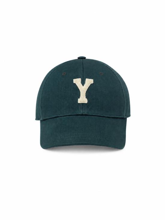 26FW 생로랑 모자 8753543YU59 3178 GREEN IVORY