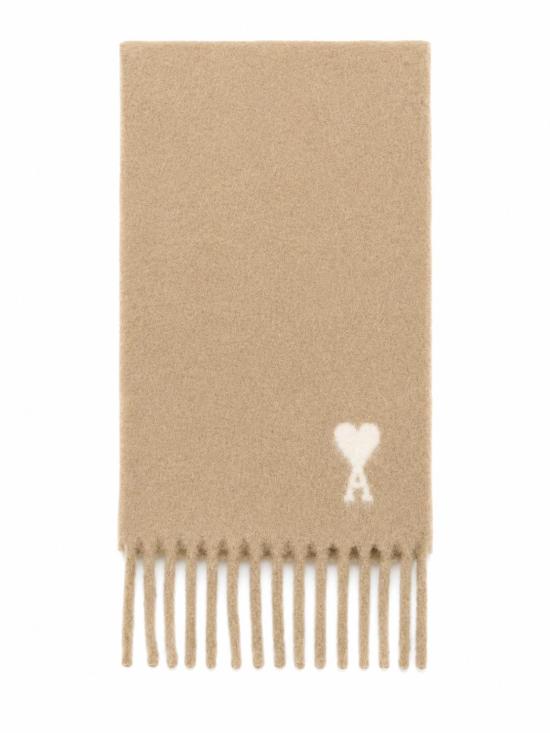 26FW 아미 알파카 아미 드 꾀흐 스카프 USF673AW0004 A184 BEIGE MASTIC