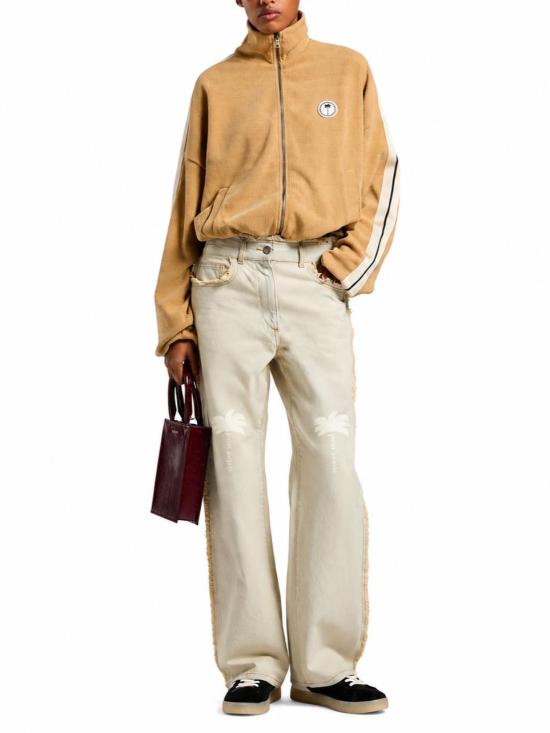 26FW 팜앤젤스 의류 PAWBD004FB001 6303 KAKI OFF WHITE - PALM ANGELS