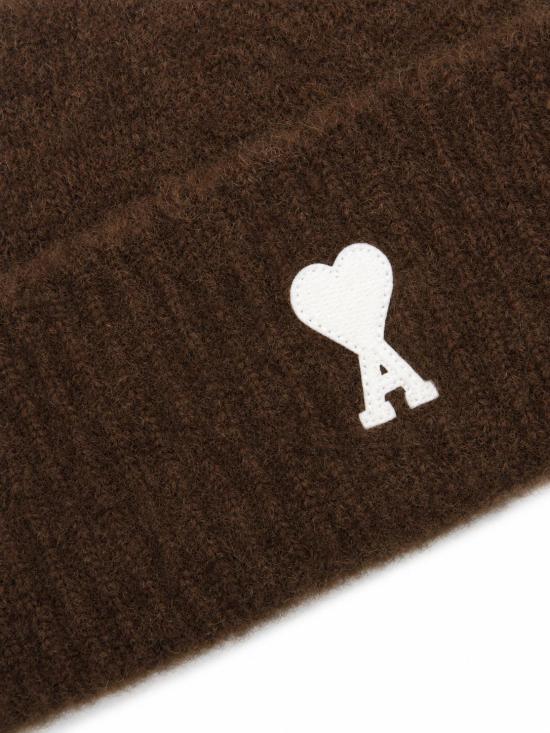26FW 아미 모자 UBO005KN0135 A362 MARRON CHOCOLAT ECRU - AMI