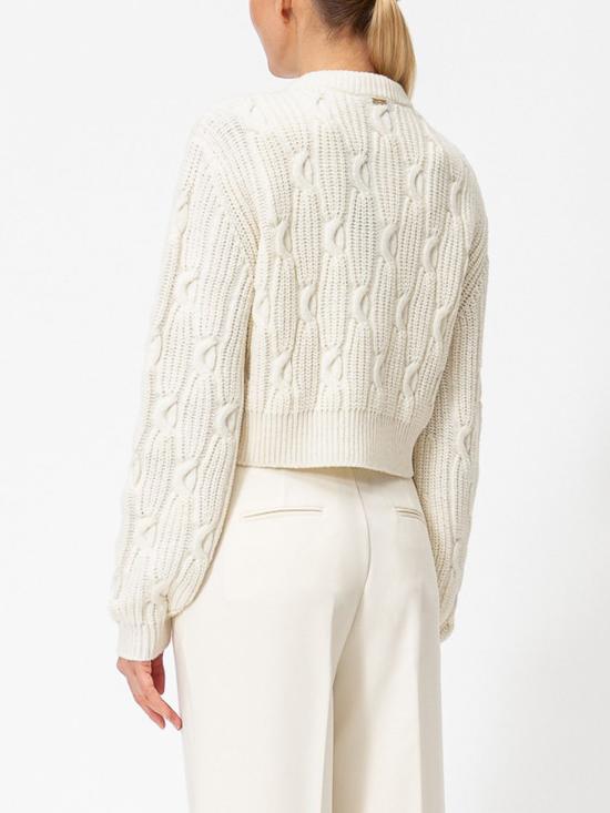26FW 트윈셋 스웨터 262TT3011 00282 White - TWINSET