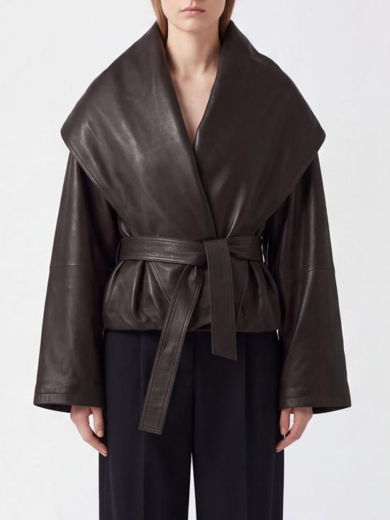 26FW 마그다뷰트림 자켓 240926 Brown