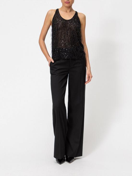 26FW 트윈셋 탑 262TT2081 00006 Black - TWINSET