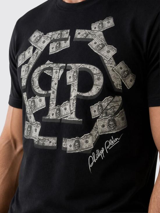 26FW 필립 플레인 반팔 티셔츠 FAFCMTK9117PJY002N 02 Black - PHILIPP PLEIN