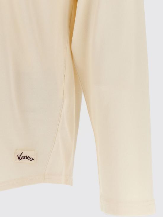 26FW 겐조 긴팔 티셔츠 FG65TL5504SF 03 Beige - KENZO