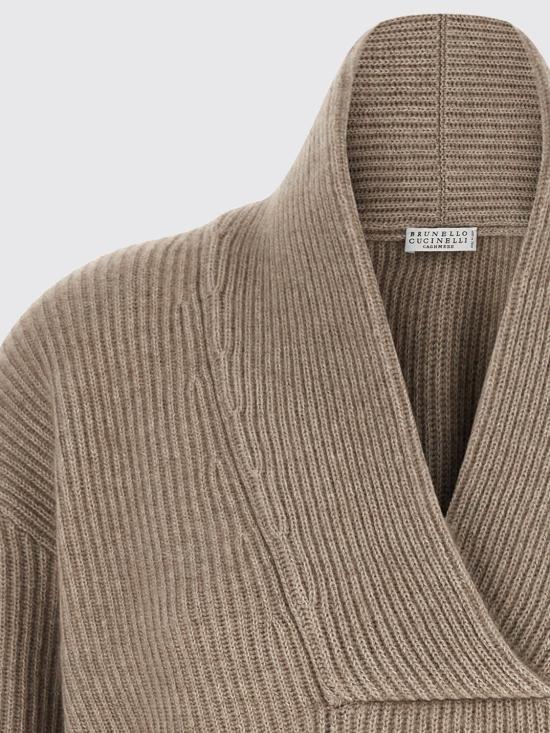 26FW 브루넬로 쿠치넬리 스웨터 M12750802 C077 Beige - BRUNELLO CUCINELLI