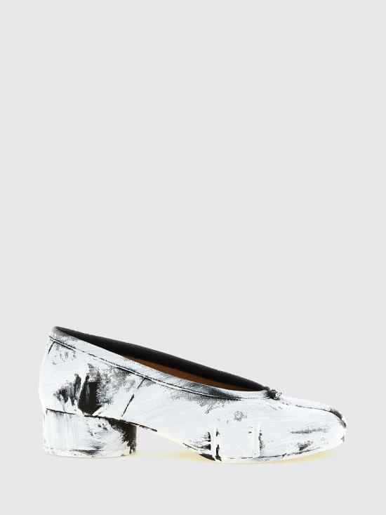 26FW 마르지엘라 타비 발레리나 힐 S58WZ0128P4162 H1532 White