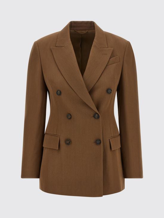 26FW 브루넬로 쿠치넬리 자켓 MG5487095P C832 Brown - BRUNELLO CUCINELLI