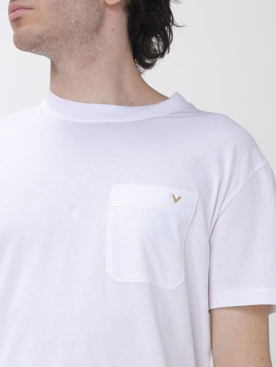 26FW 발렌티노 가라바니 반팔 티셔츠 VMG10VBGR 0BO White - VALENTINO GARAVANI