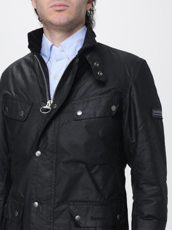 26FW 바버 듀크 왁스 자켓 MWX0337 BK91 Black - BARBOUR