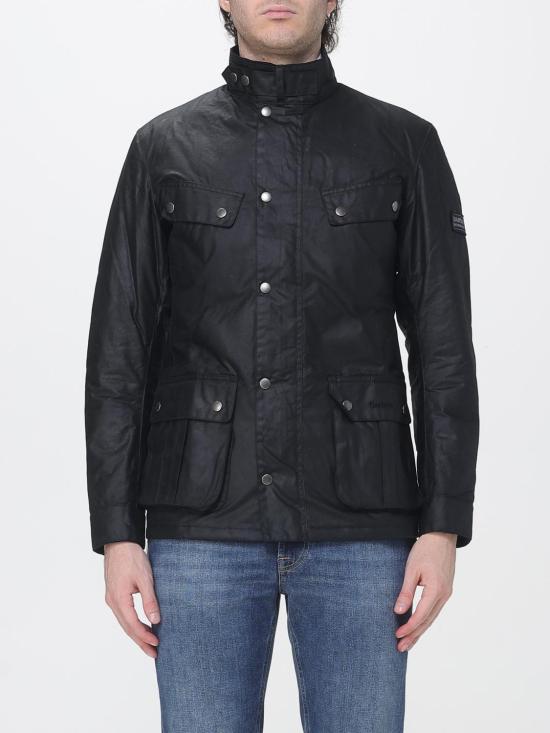 26FW 바버 듀크 왁스 자켓 MWX0337 BK91 Black