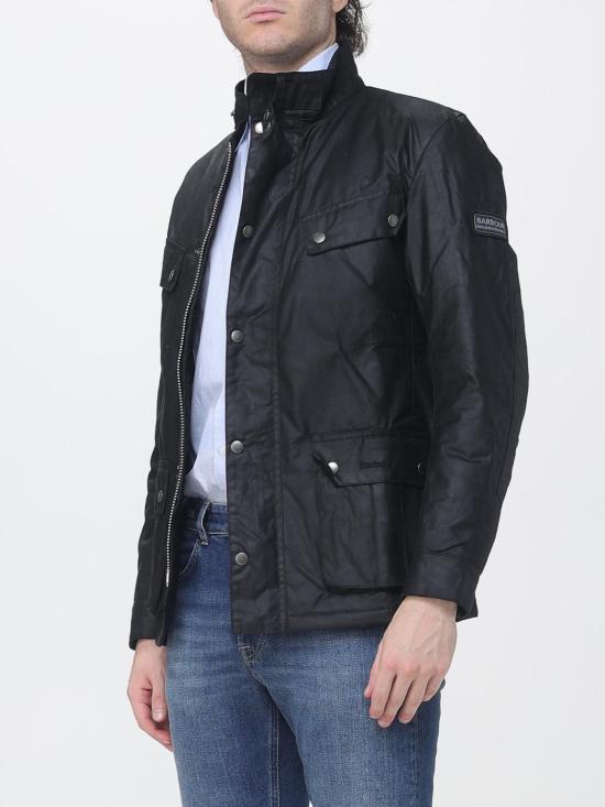 26FW 바버 듀크 왁스 자켓 MWX0337 BK91 Black - BARBOUR