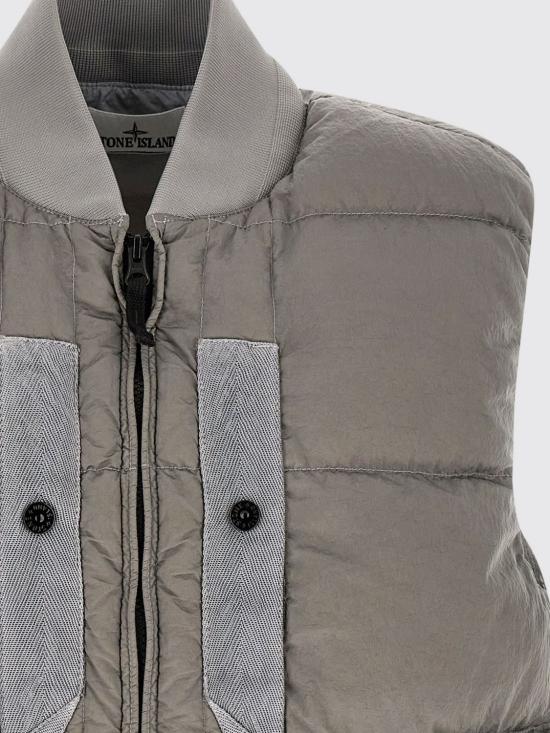 26FW 스톤 아일랜드 패딩 조끼 G100008S0019 V0060 Grey - STONE ISLAND