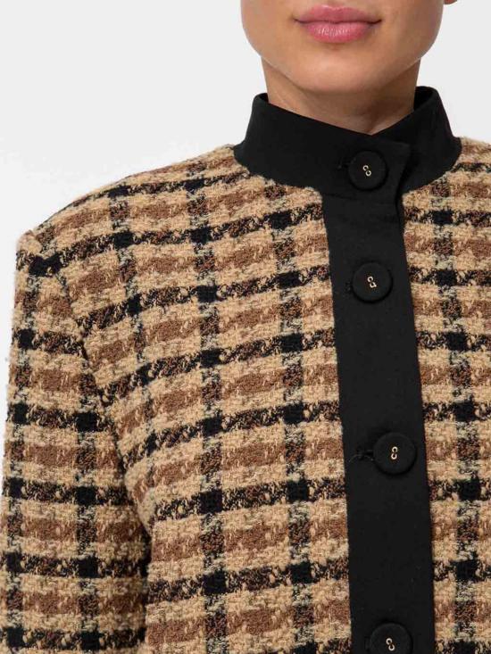 26FW 트윈셋 자켓 262TT2350 14021 Brown - TWINSET