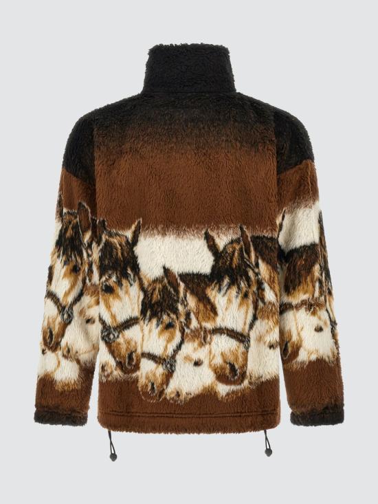 26FW MM6 메종마르지엘라 긴팔 티셔츠 SH2HG0008M25048 001F Brown - MM6 MAISON MARGIELA