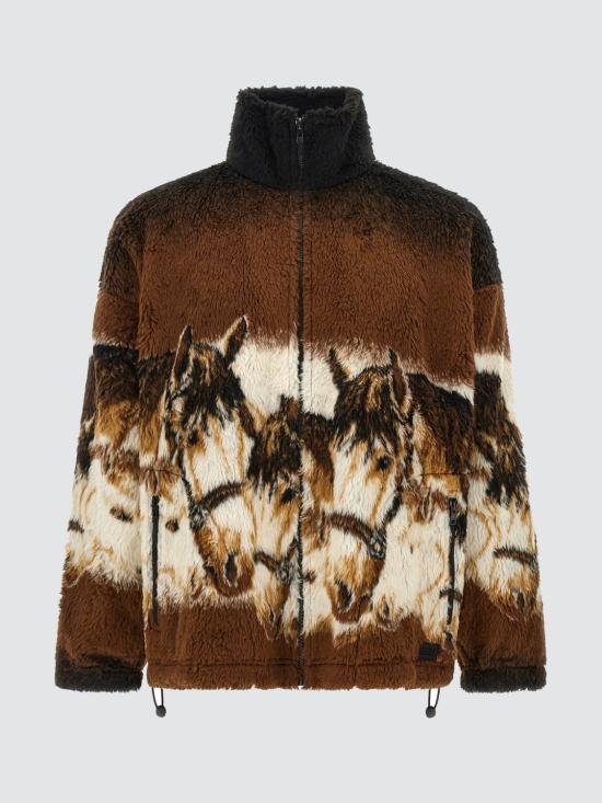 26FW MM6 메종마르지엘라 긴팔 티셔츠 SH2HG0008M25048 001F Brown - MM6 MAISON MARGIELA