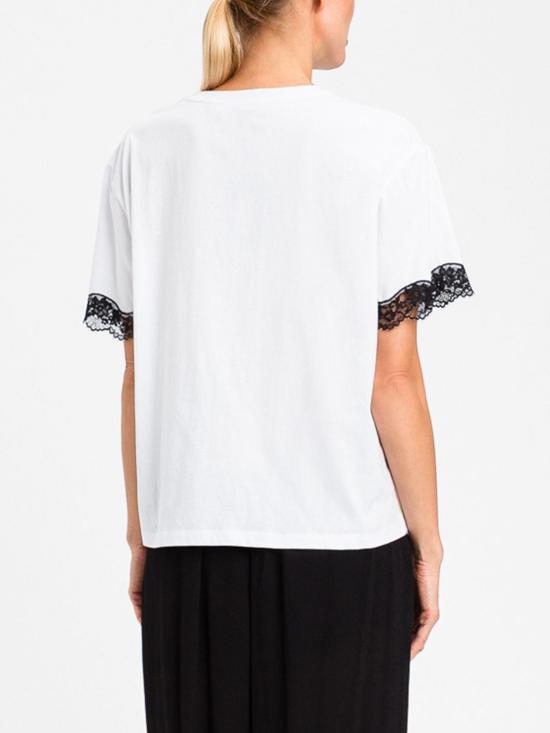 26FW 트윈셋 반팔 티셔츠 262TP2304 01870 White - TWINSET
