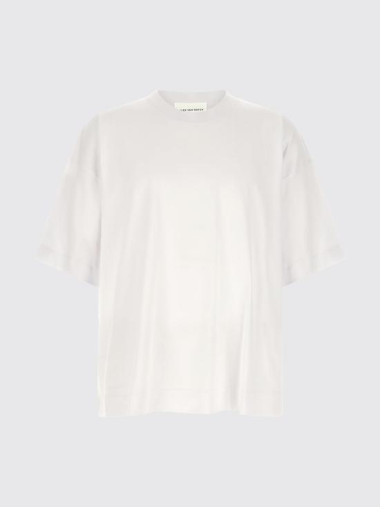 26FW 드리스 반 노튼 반팔 티셔츠 0211074603 1 White - DRIES VAN NOTEN