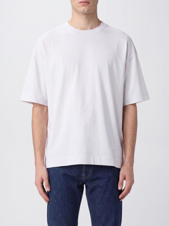 26FW 드리스 반 노튼 반팔 티셔츠 0211074603 1 White